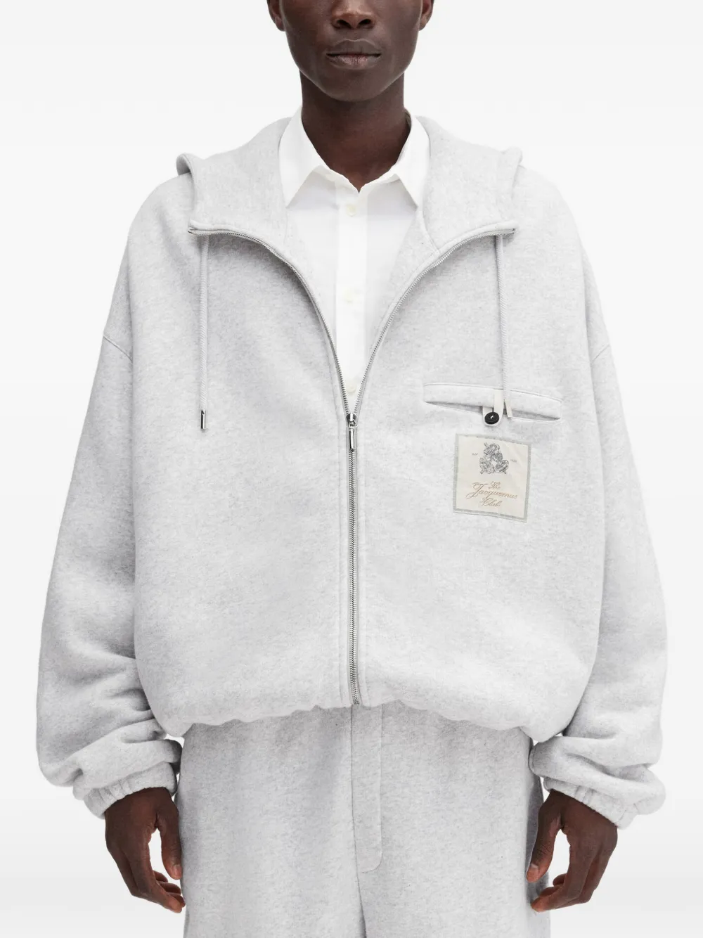 Jacquemus The Torneo hoodie Grijs