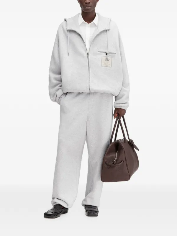 JACQUEMUS グレー フード付きパーカー Jacquemus The Torneo パーカー | グレー | FARFETCH JP