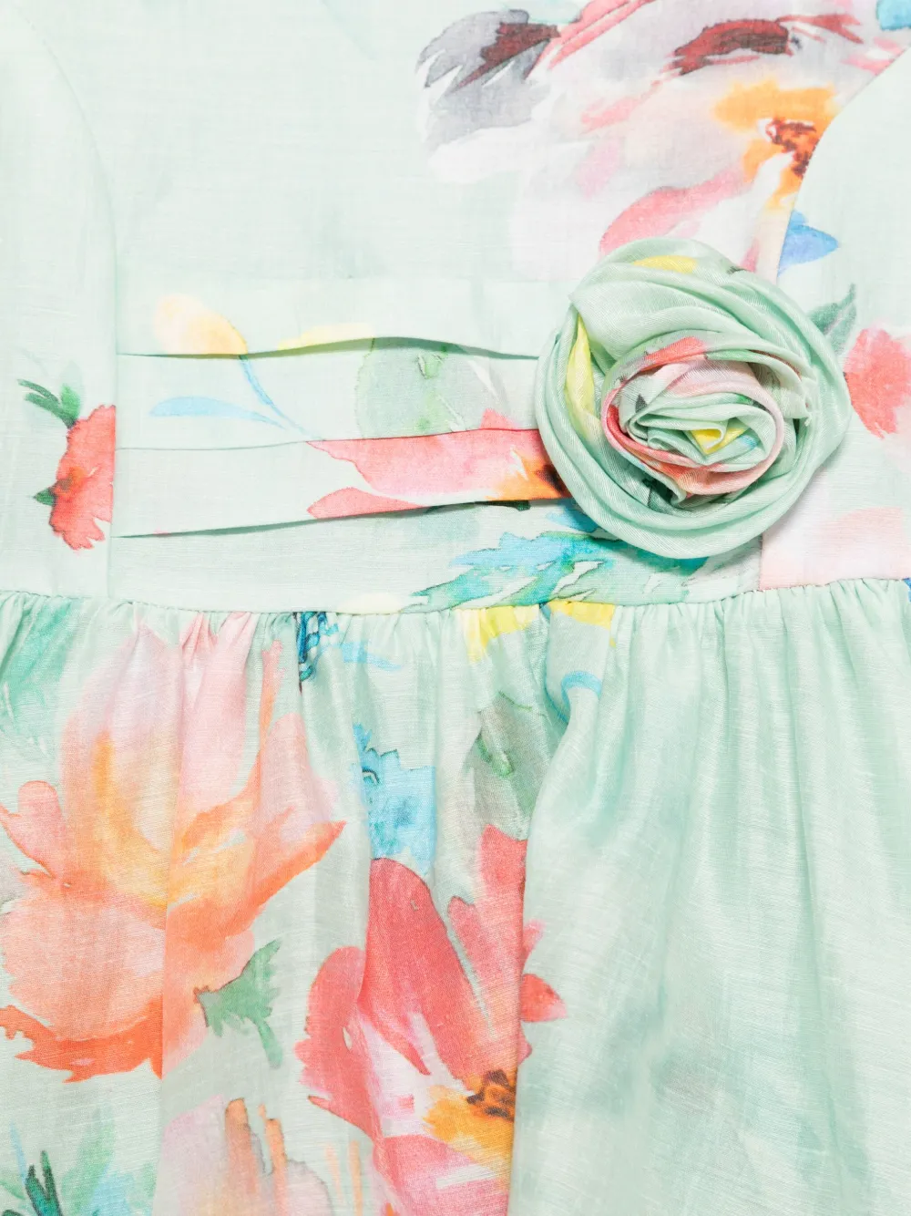 ABEL & LULA FLORAL-PRINT DRESS
