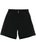 sacai belted shorts - Black