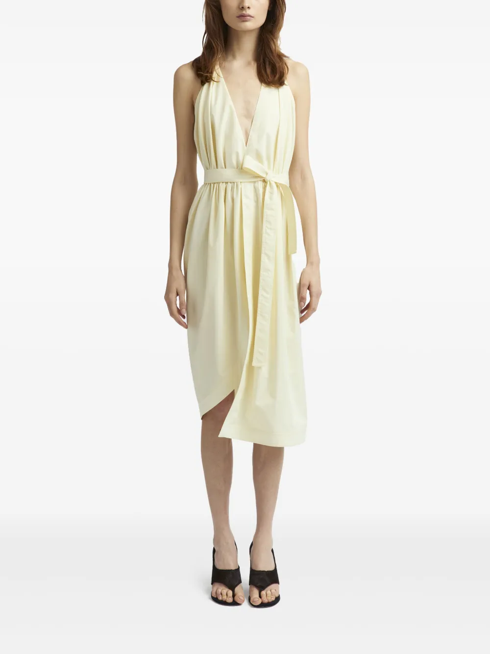 16Arlington Vitalia midi-jurk - Geel