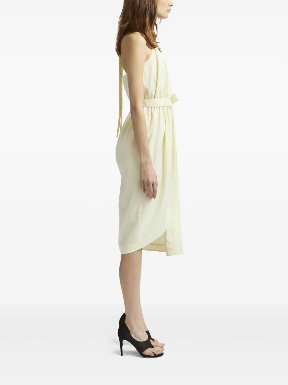 16Arlington Vitalia midi-jurk Geel