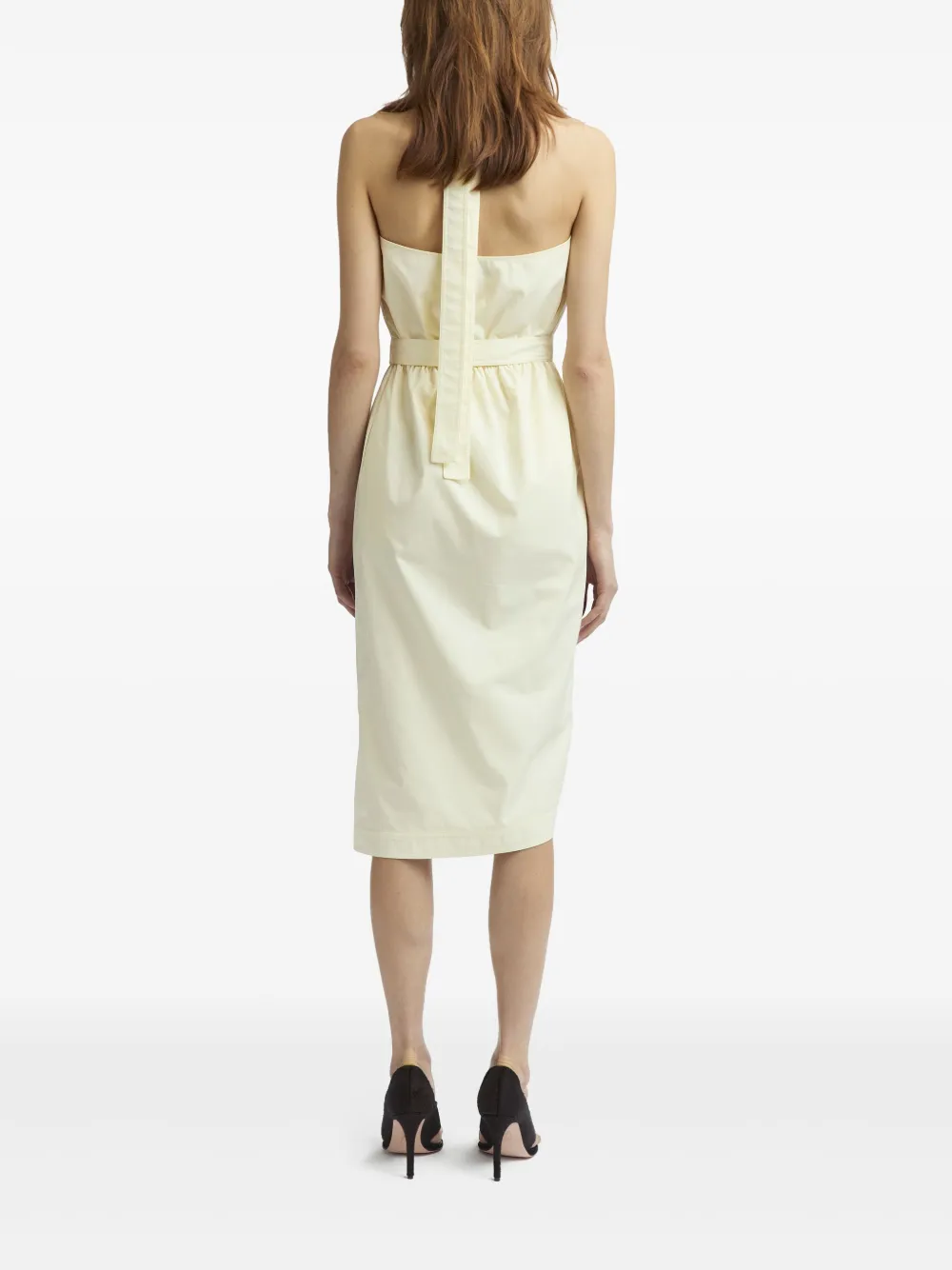 16Arlington Vitalia midi-jurk Geel