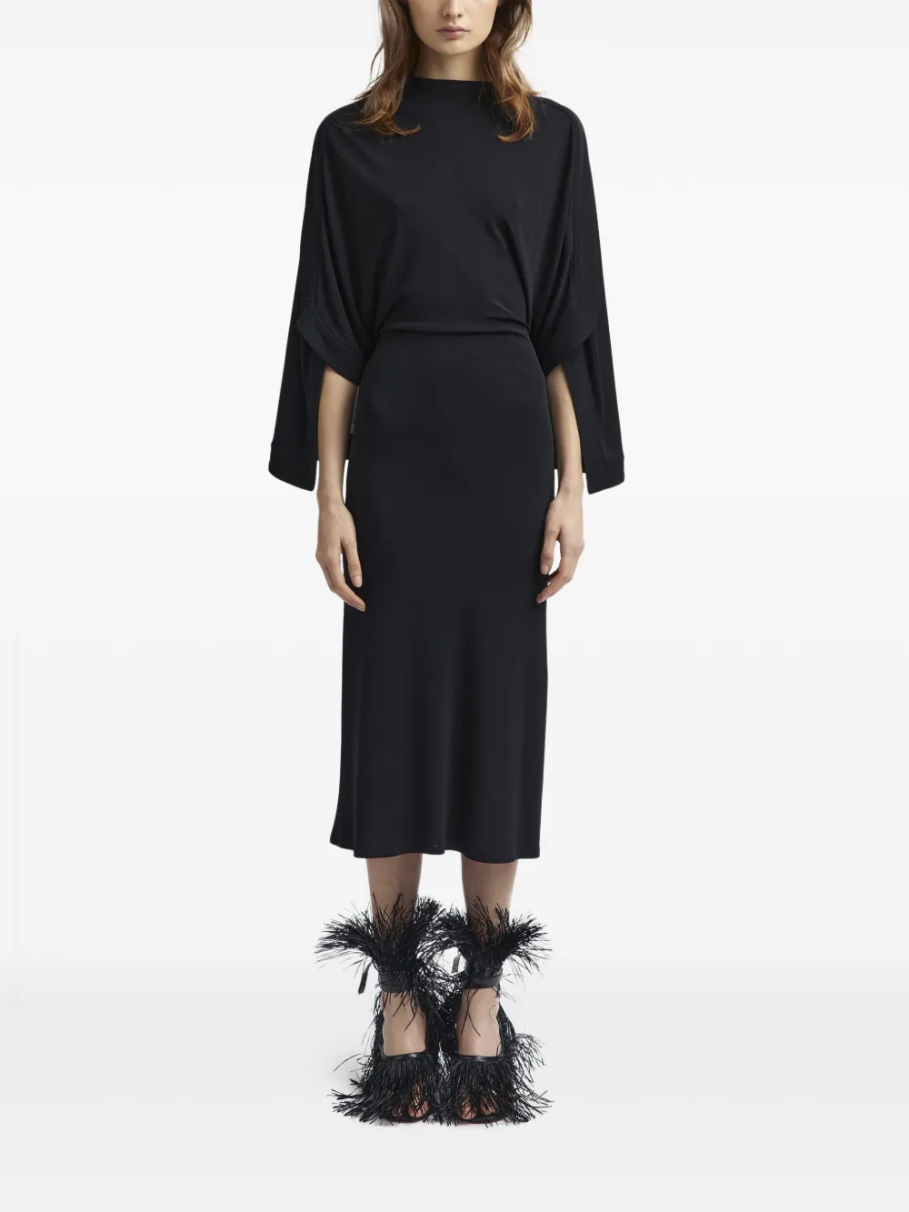 16Arlington Catius maxi-jurk - Zwart