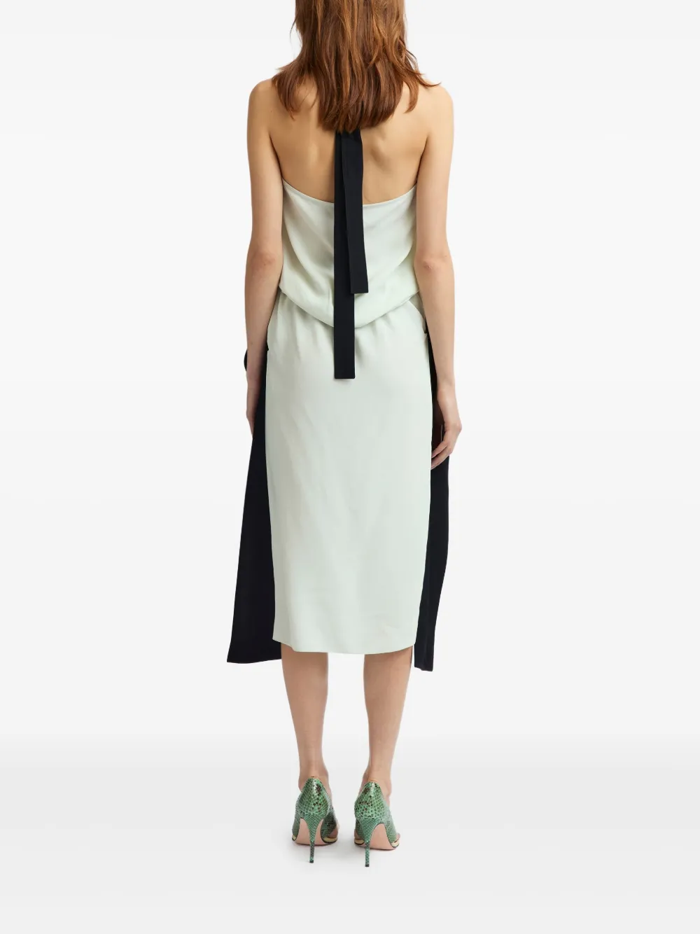 16Arlington Piera midi-jurk Blauw