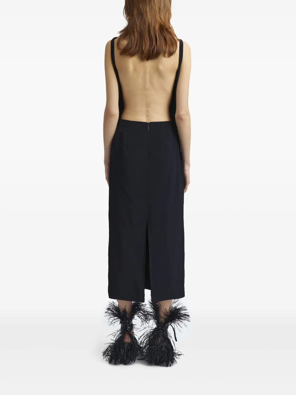 16Arlington Veli midi-jurk Zwart