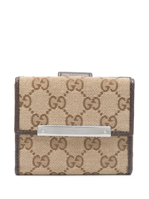 Gucci Pre-Owned 2010s GG canvas wallet 