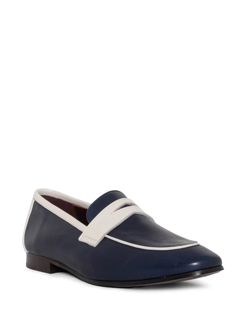 Bougeotte leather loafers - Blauw