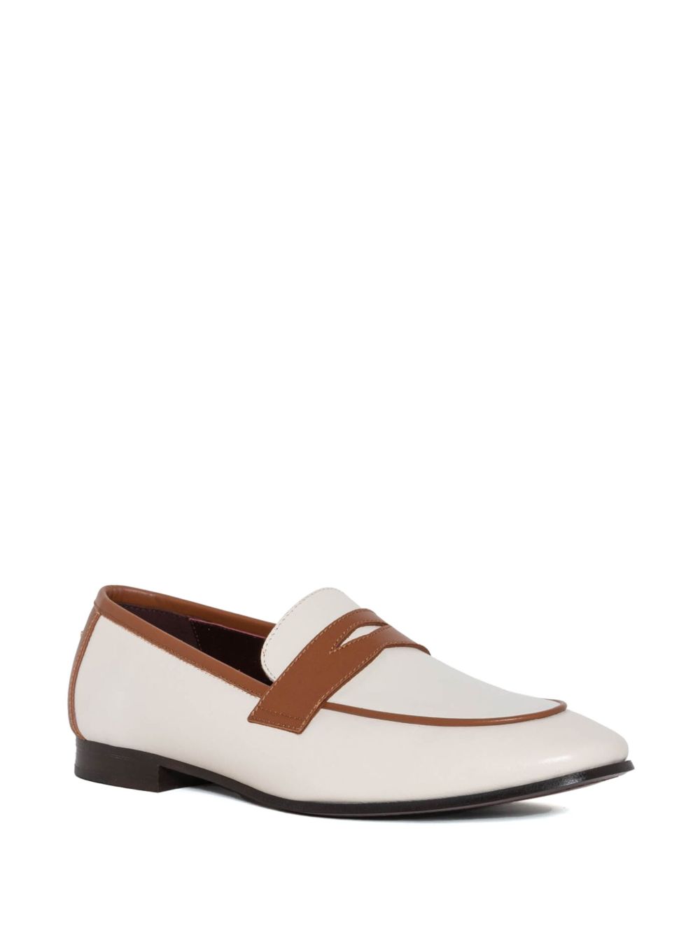 Bougeotte leather loafers - Wit