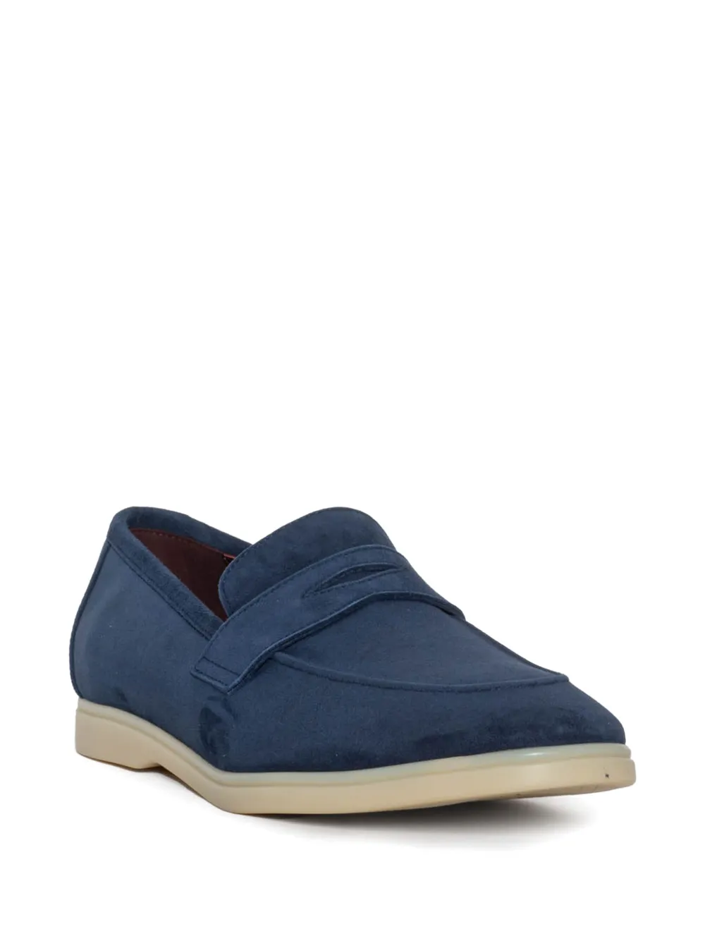 Bougeotte suede loafers - Blauw