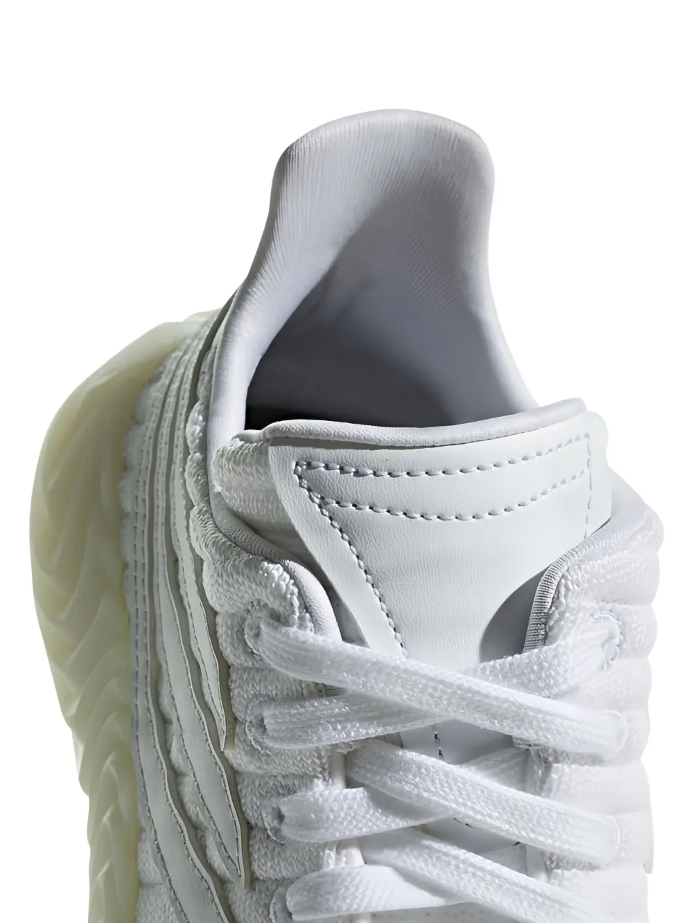 adidas Kids Sobakov "Triple White" sneakers