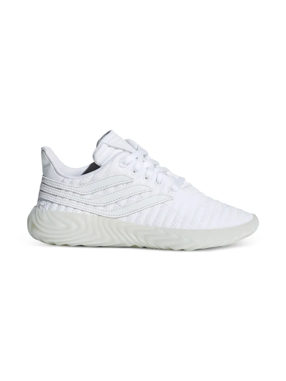 Adidas Kids Sobakov "Triple White" sneakers