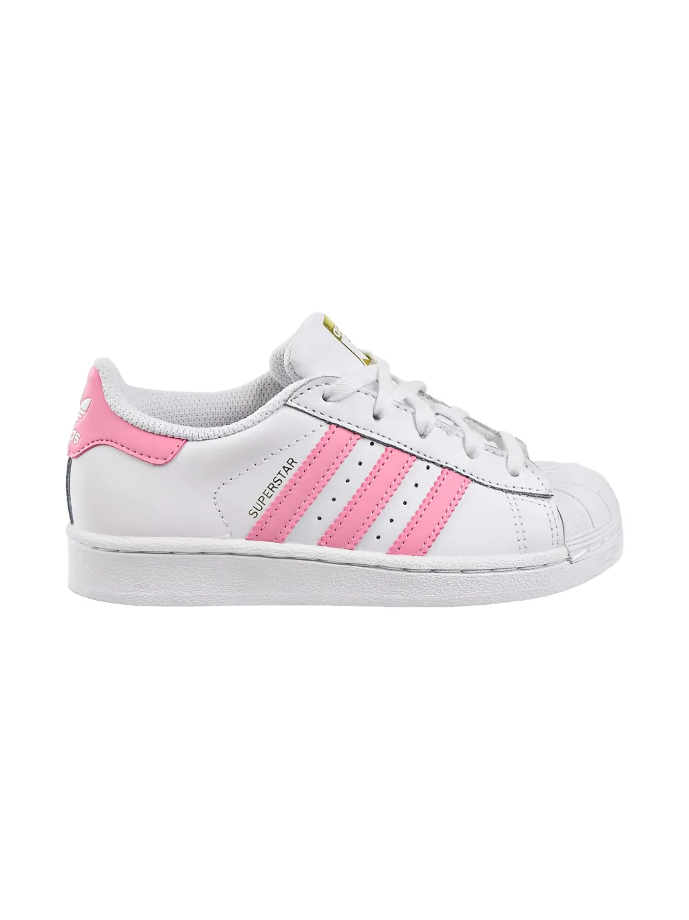 adidas Kids SuperStar "Light Pink" sneakers White