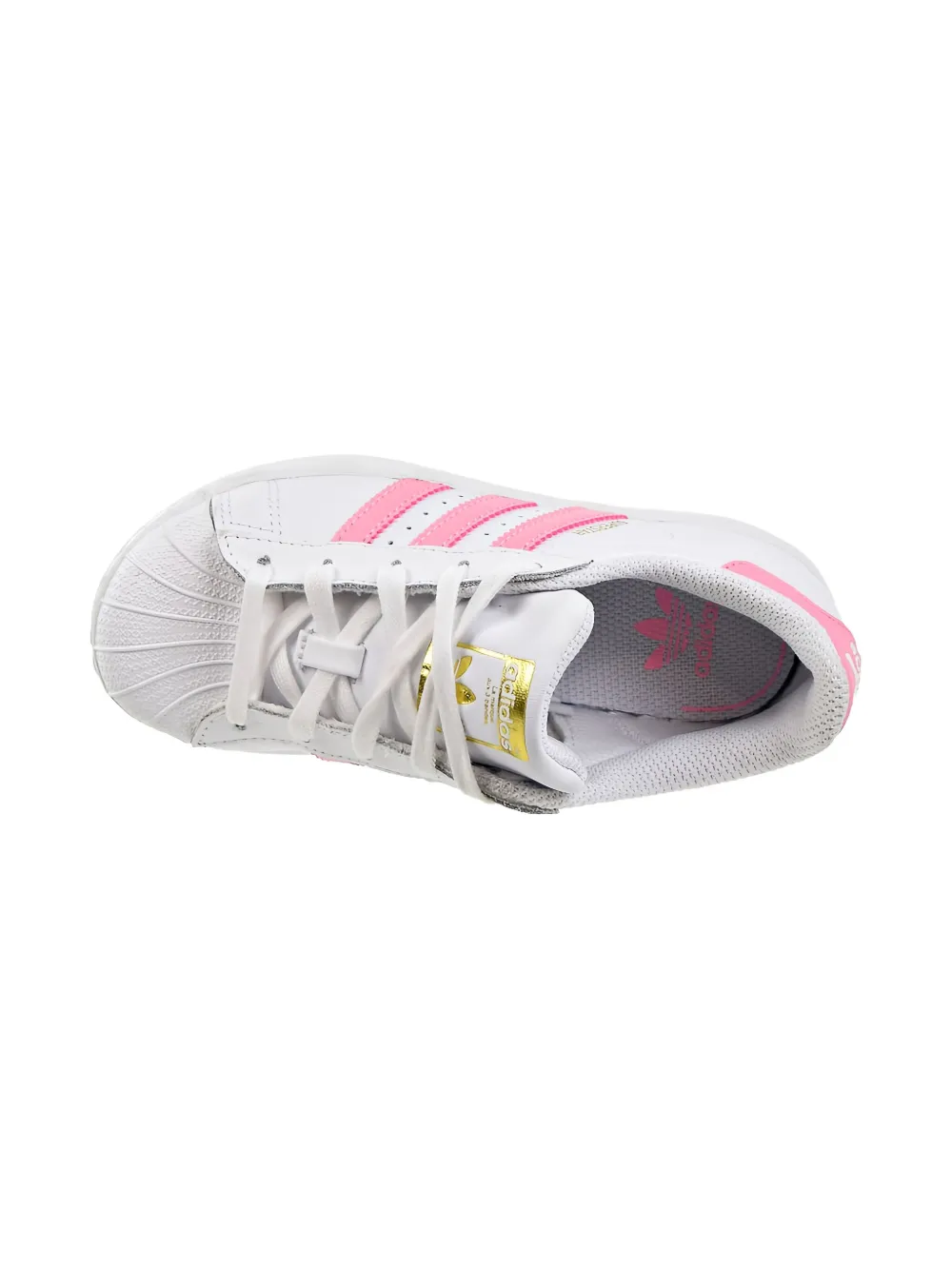 adidas Kids SuperStar "Light Pink" sneakers White
