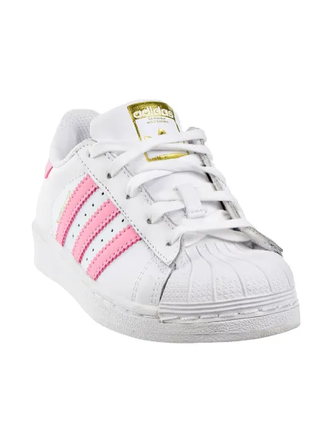 adidas Kids SuperStar "Light Pink" sneakers