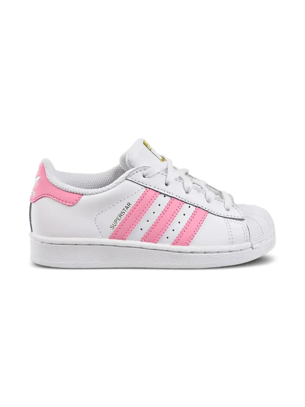 adidas Kids SuperStar "Light Pink" sneakers White