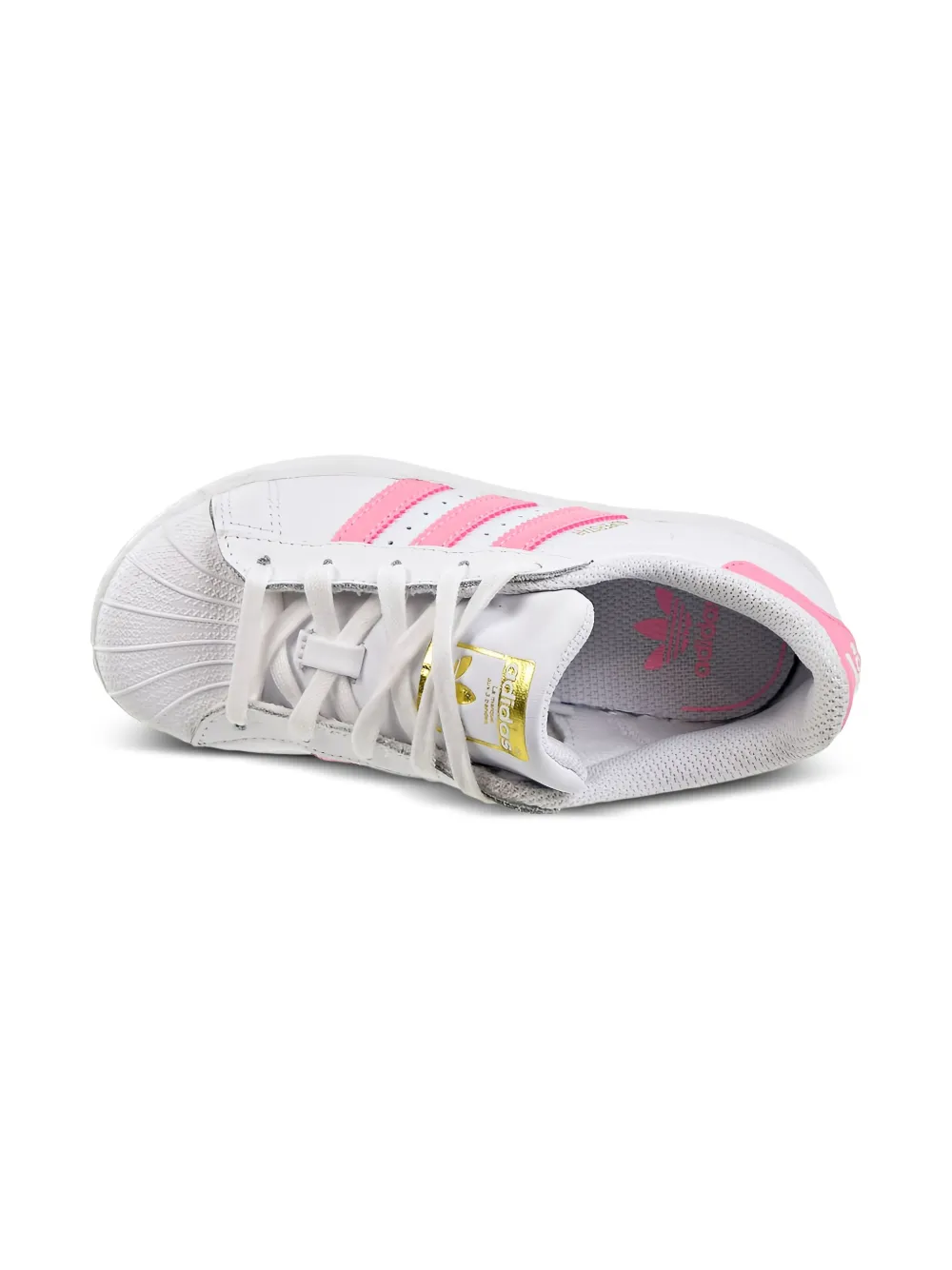adidas Kids SuperStar "Light Pink" sneakers White