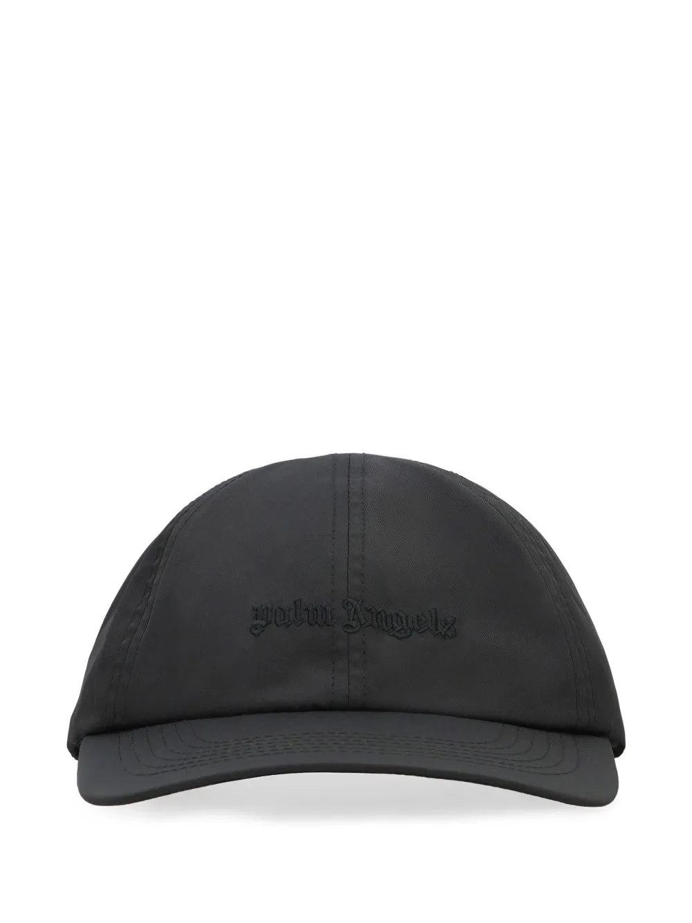 Palm Angels logo-embroidered cap | Black | Image 1