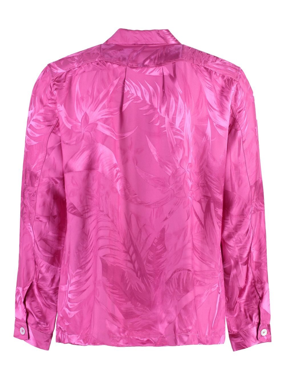 TOM FORD Overhemd met blader-jacquard - Roze