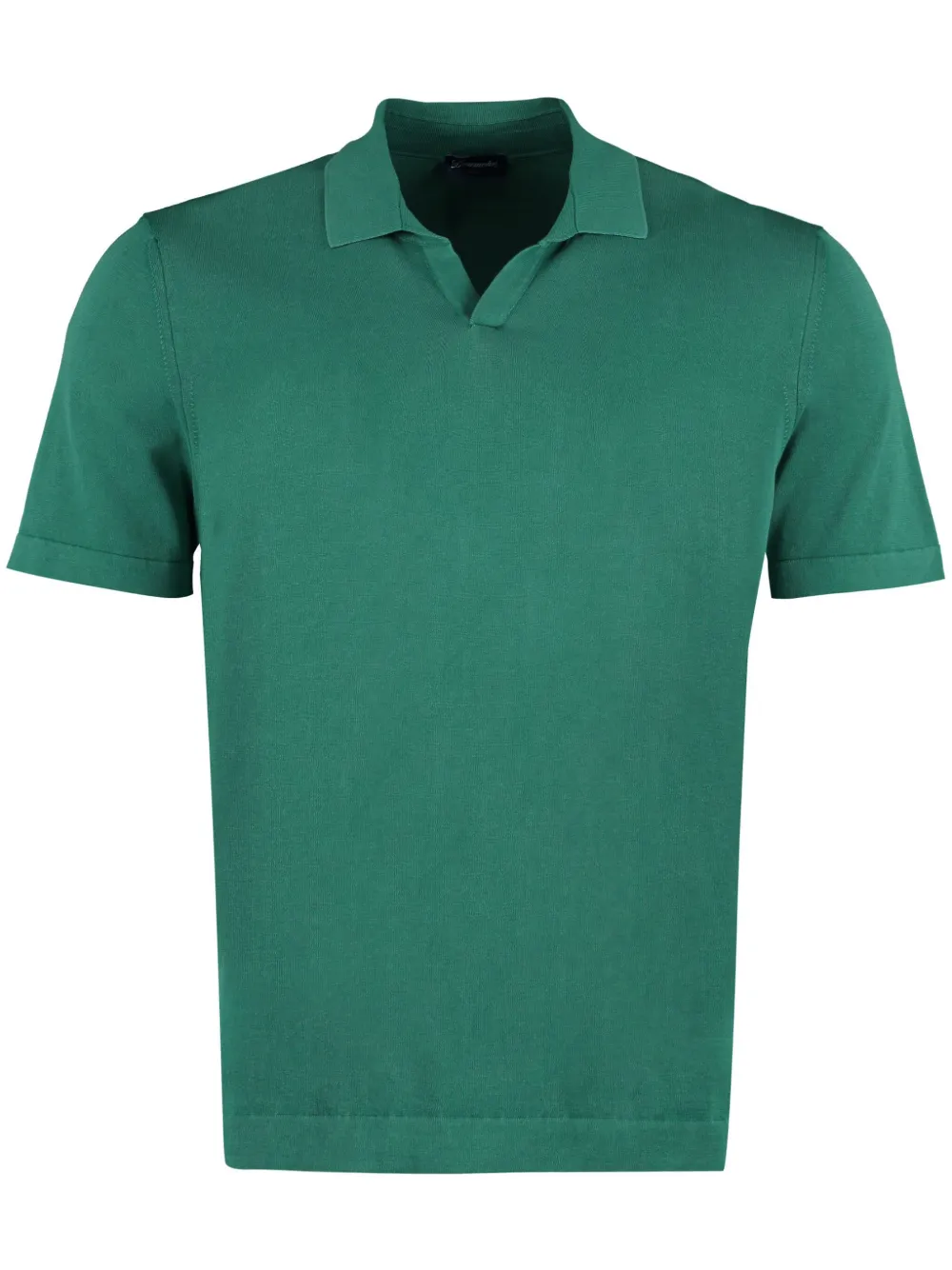 Drumohr Katoenen poloshirt Groen