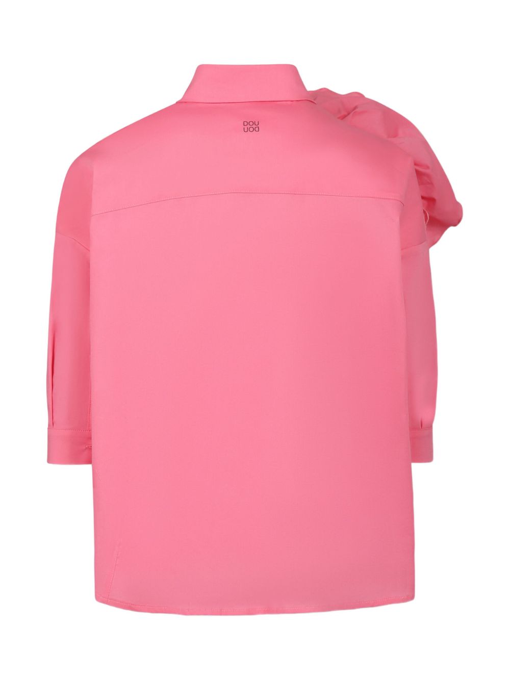 Douuod Kids Shirt met bloemenapplicatie - Roze