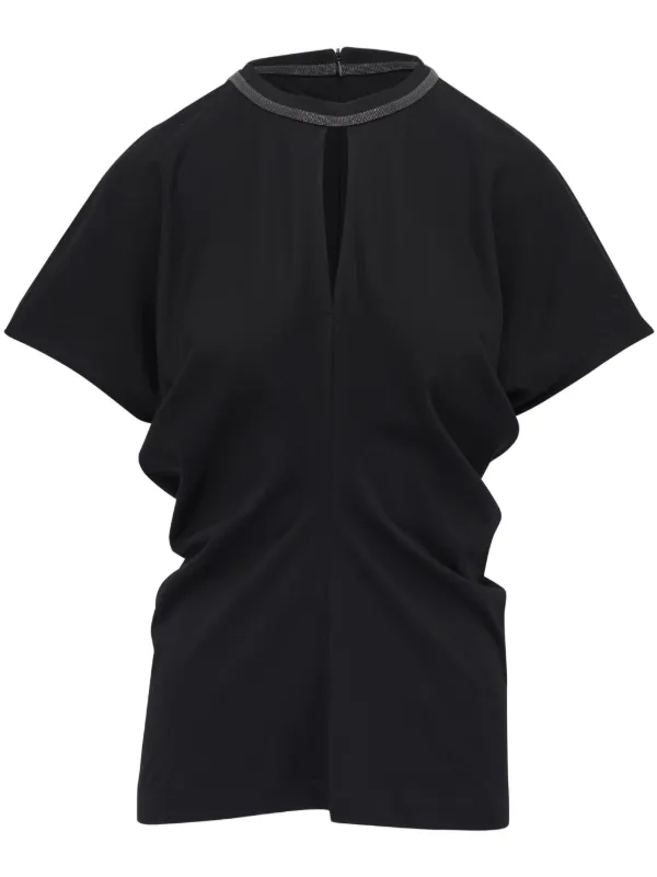 Tシャツ・カットソー BRUNELLO CUCINELLI Woman T-Shirt Black M0T18BD200 C101 28143045_57637238_600.jpg