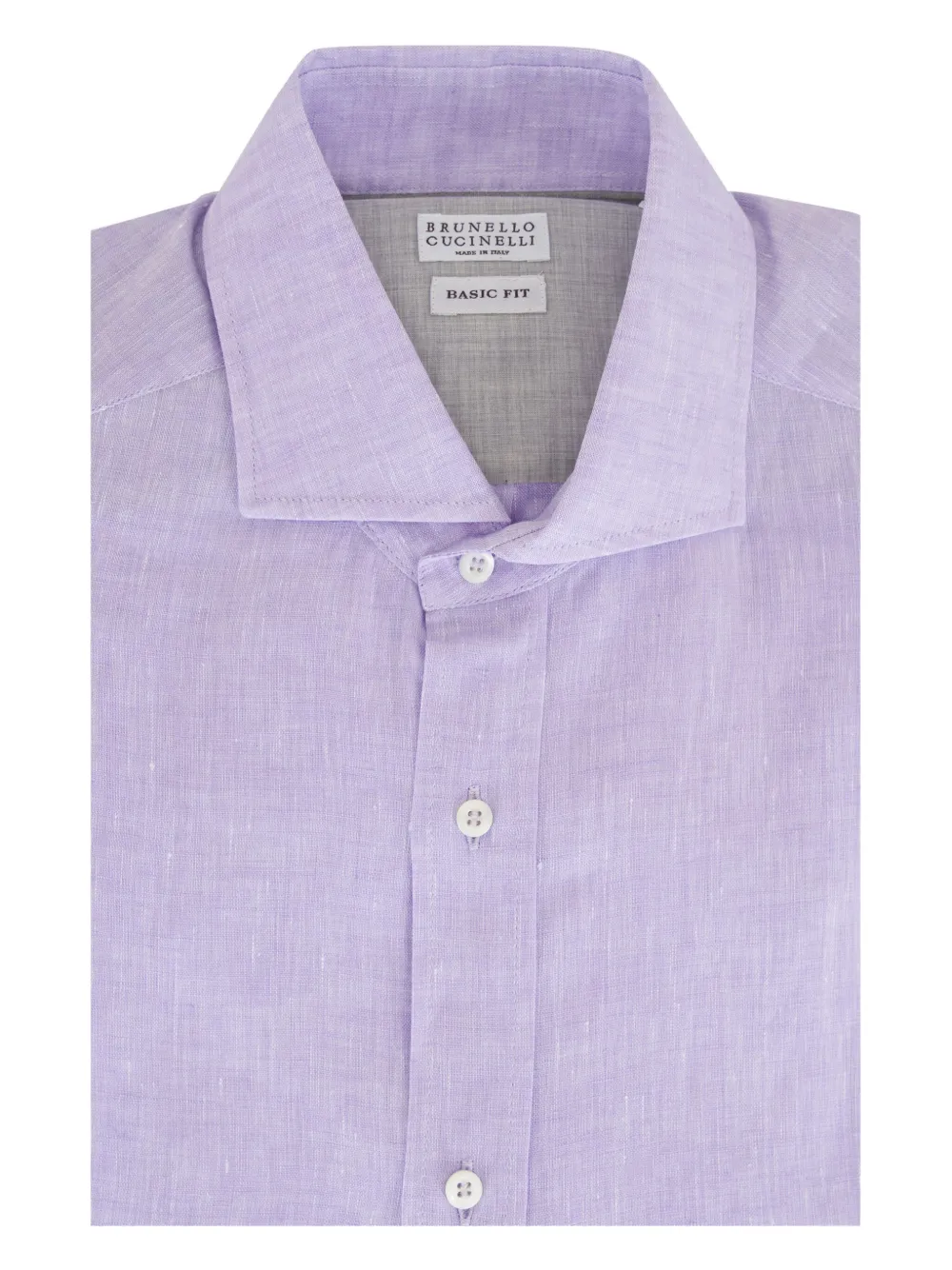 Brunello Cucinelli camisa de lino | morado | Image 1