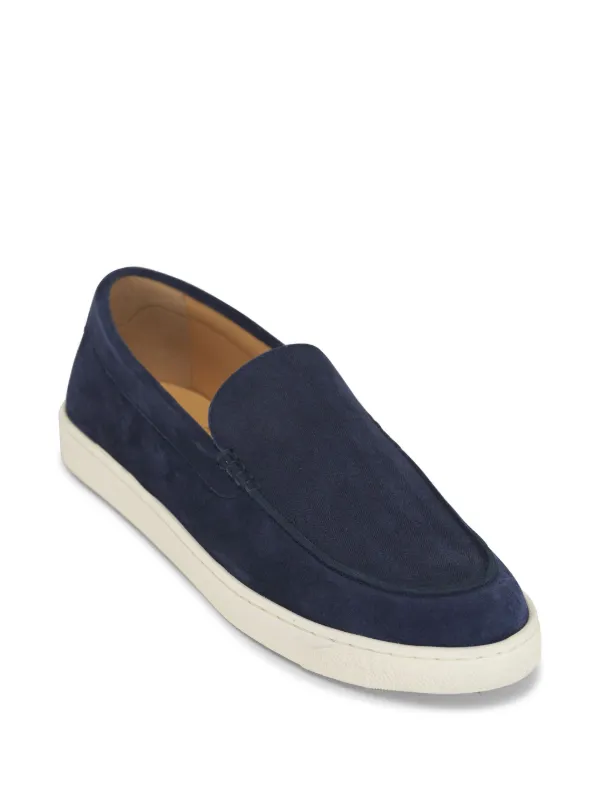 Brunello Cucinelli Suede Loafers | Blue | FARFETCH