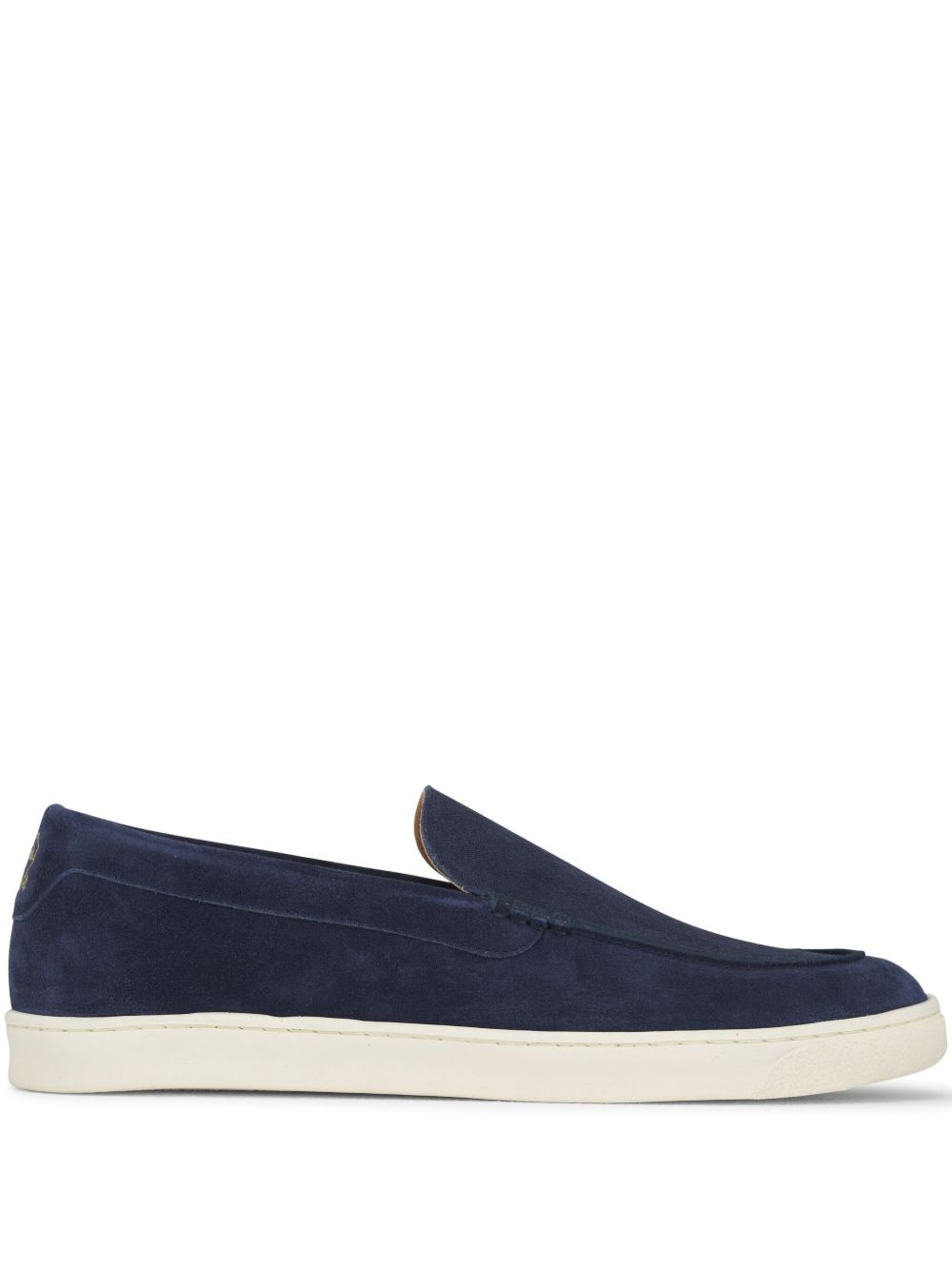 Brunello Cucinelli suede loafers - Blue