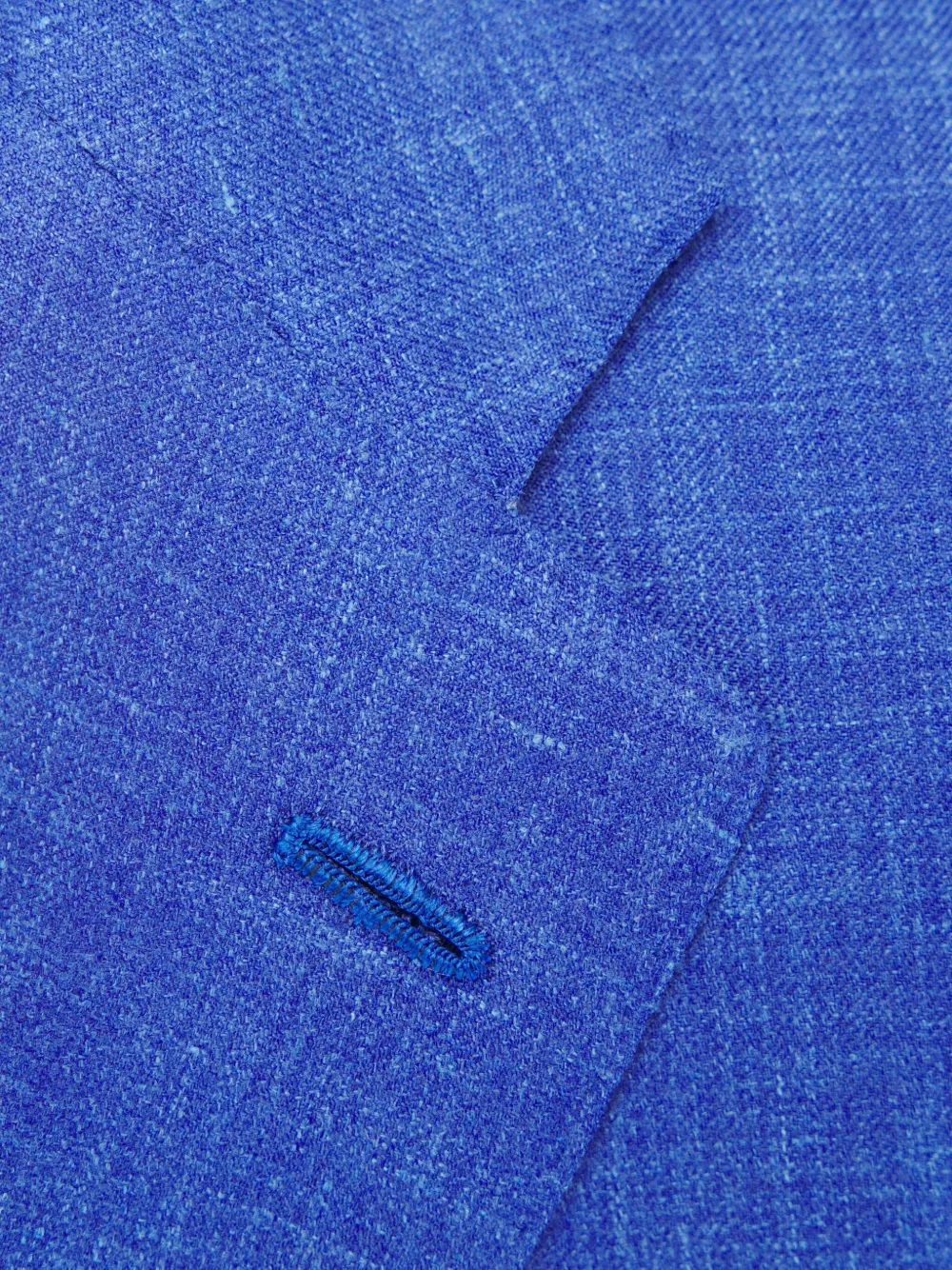 Kiton Textured Single-button Blazer In Blue
