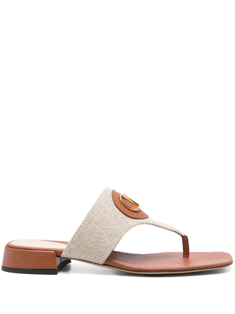 Valentino Garavani VLogo Signature sandals Beige