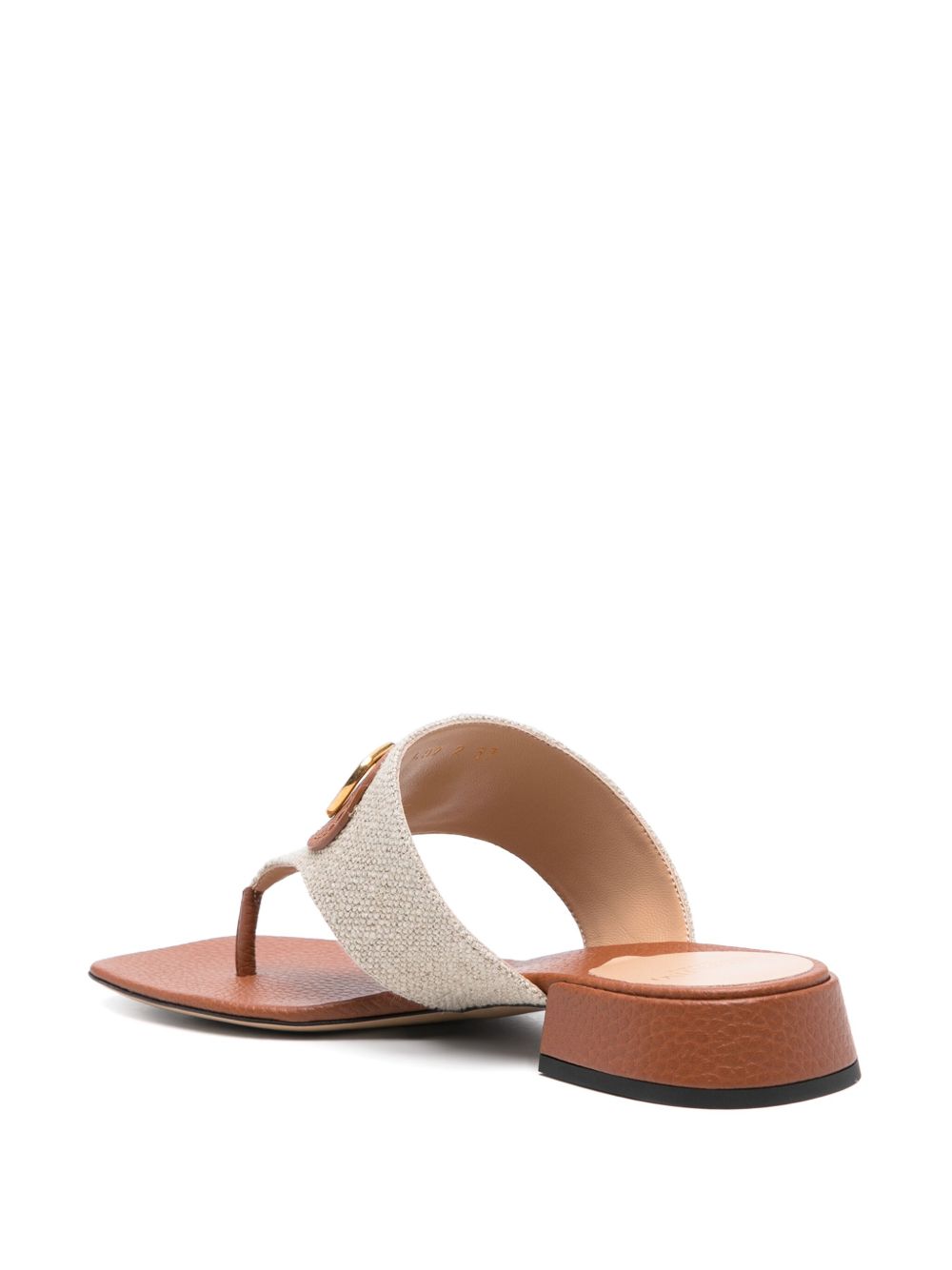 Valentino Garavani VLogo Signature sandals Beige