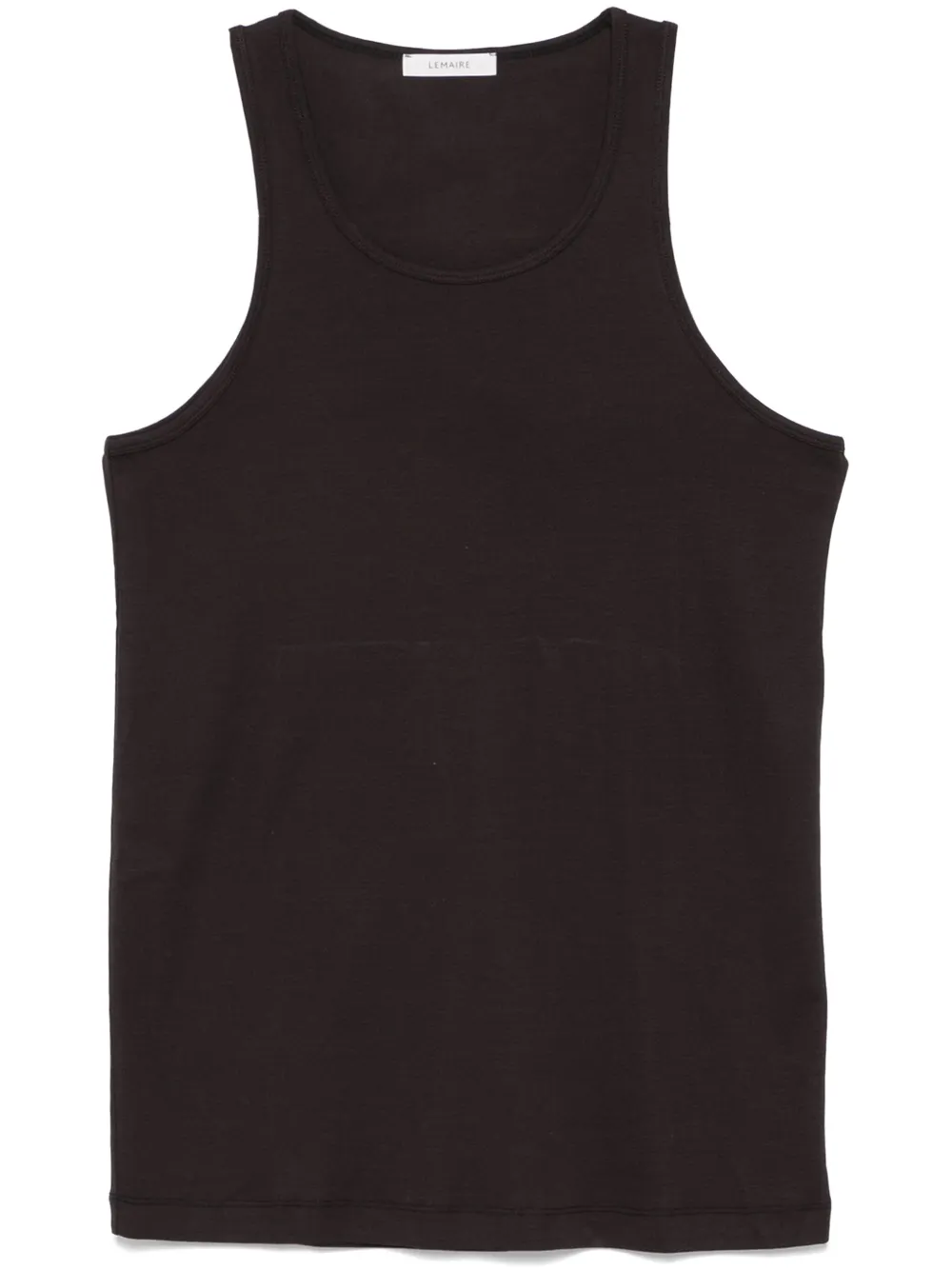 LEMAIRE Katoenen tanktop Zwart