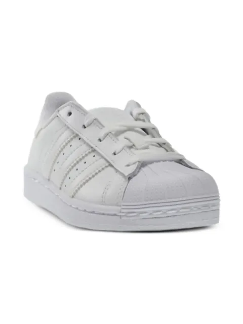 adidas Kids Superstar "Triple White" sneakers