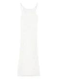 Bernadette pearl-embroidered maxi dress - F77 - IVORY WITH PEARL EMBROIDERY & NECKLACE