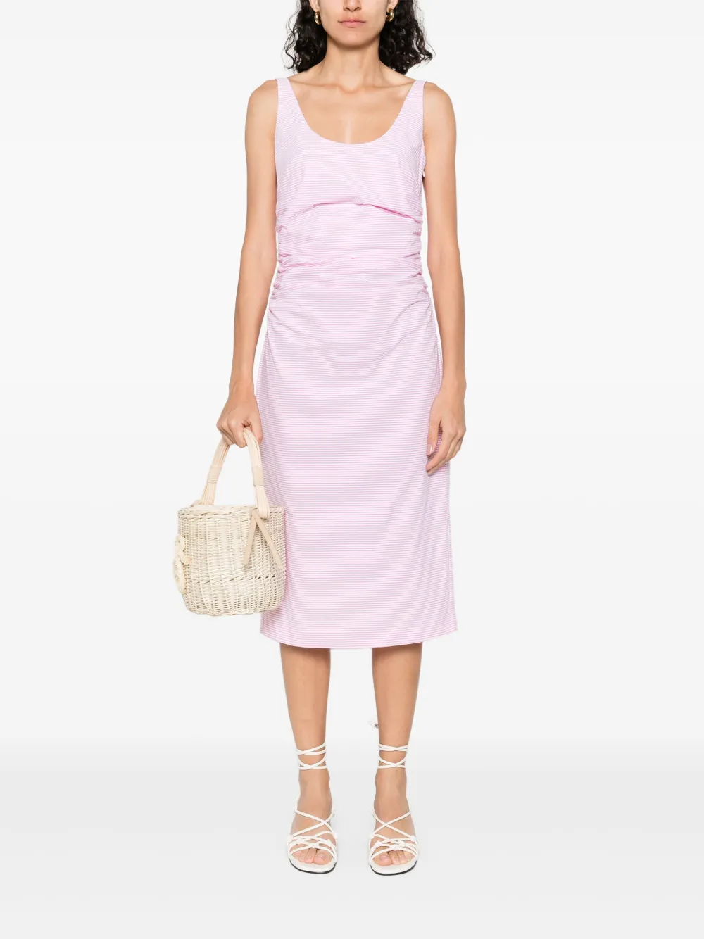 Bernadette Gisele midi dress - Roze