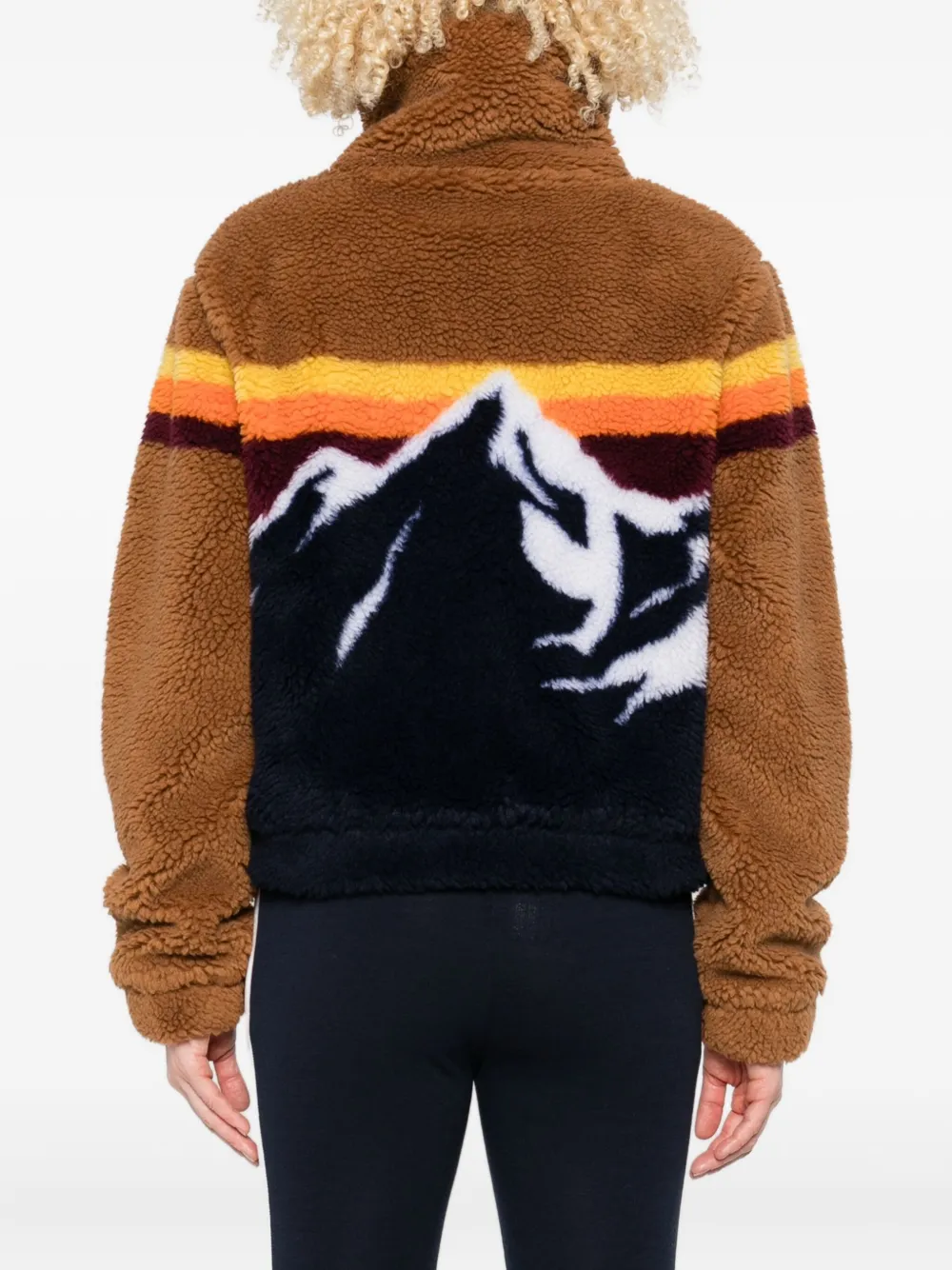 We Norwegians Fleecejacke Mit Reissverschluss In Brown