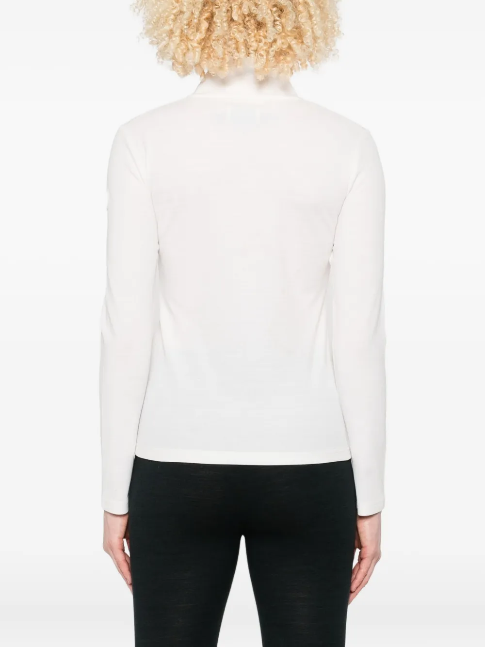 We Norwegians Bibi Zip-up Top In White