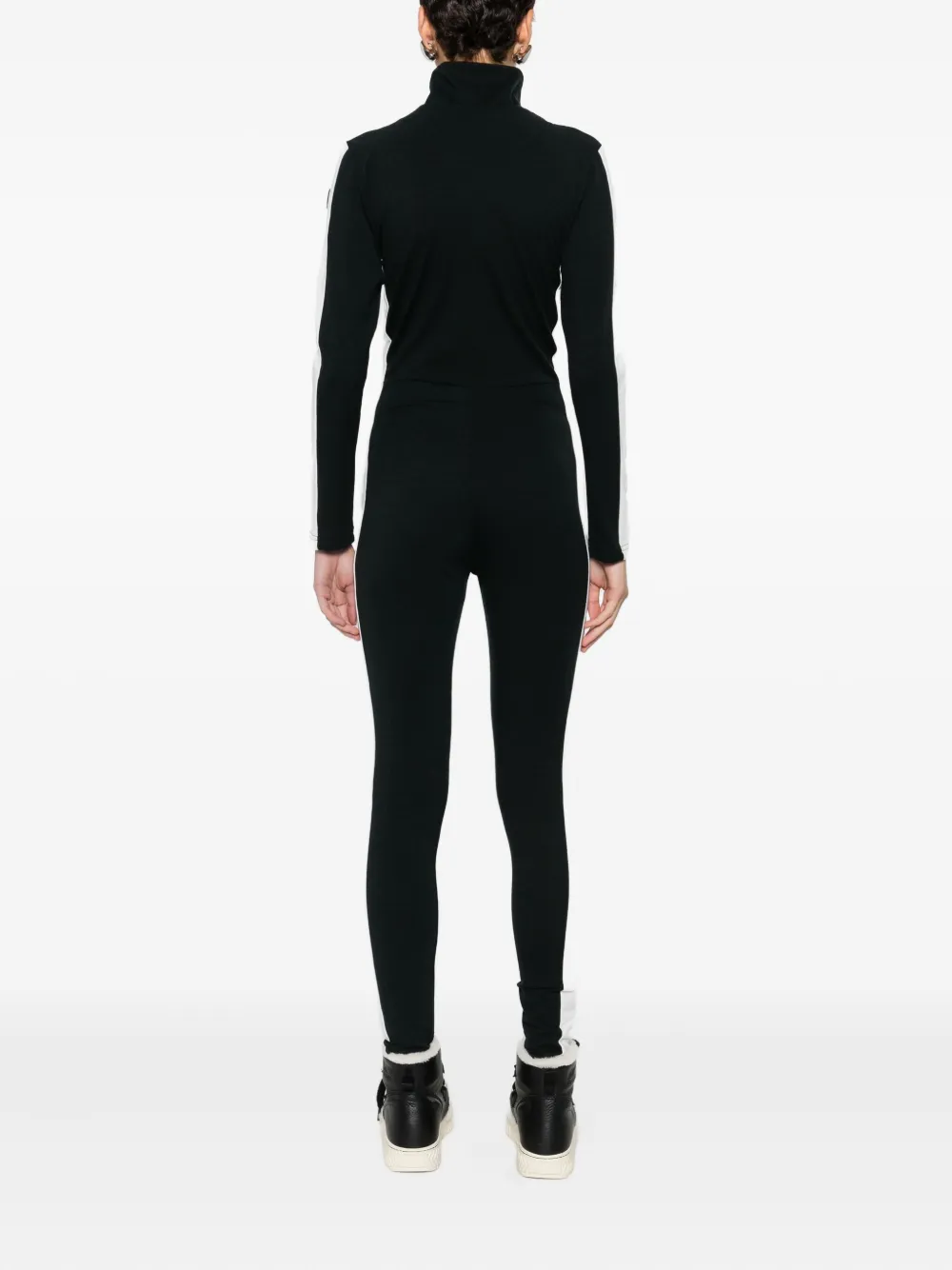Side-Contrast Jumpsuit