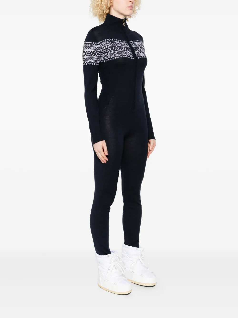 We Norwegians Jumpsuit Mit Reissverschluss In Blue