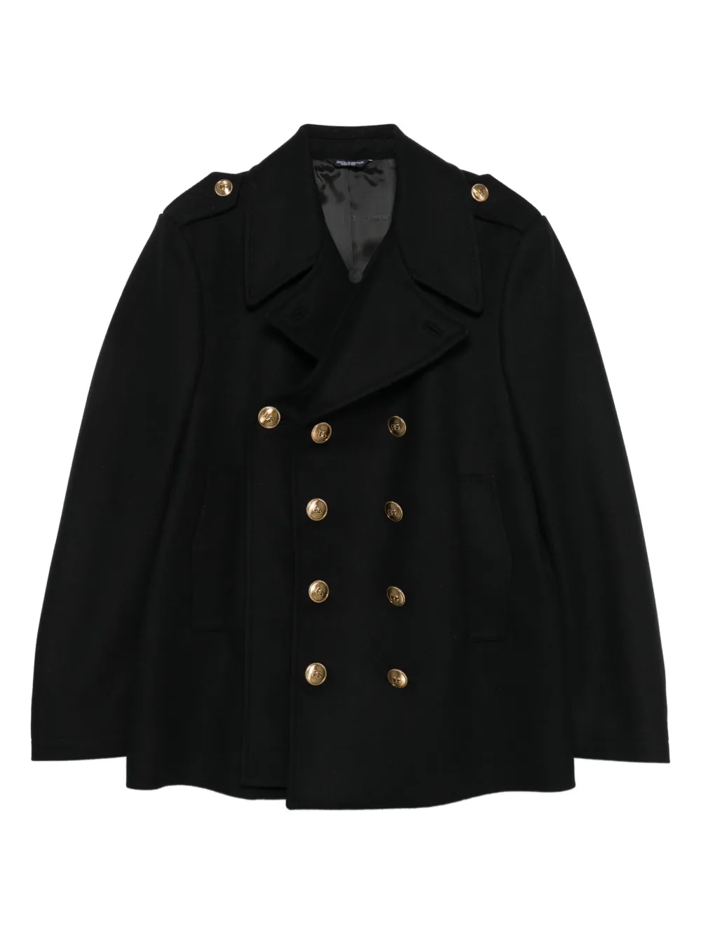Жакет с пуговицами от Dolce & Gabbana peacoat