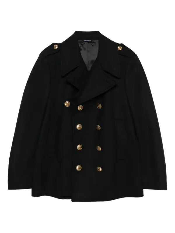 Dolce & Gabbana ピーコート | ブラック | FARFETCH JP