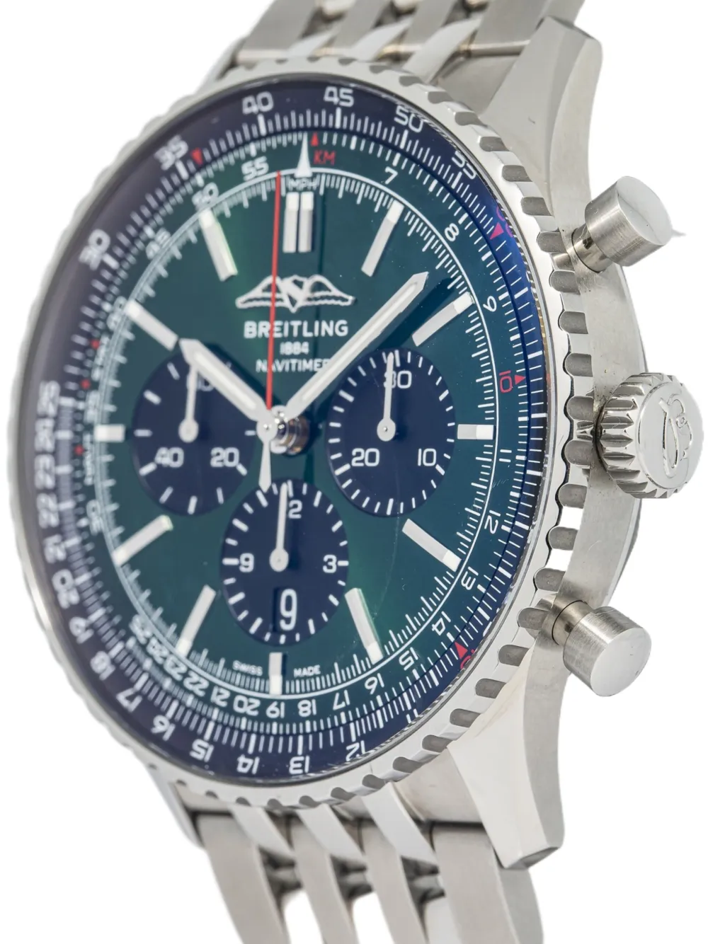 Breitling Pre-owned Navitimer 8 B01 46 mm horloge - Groen