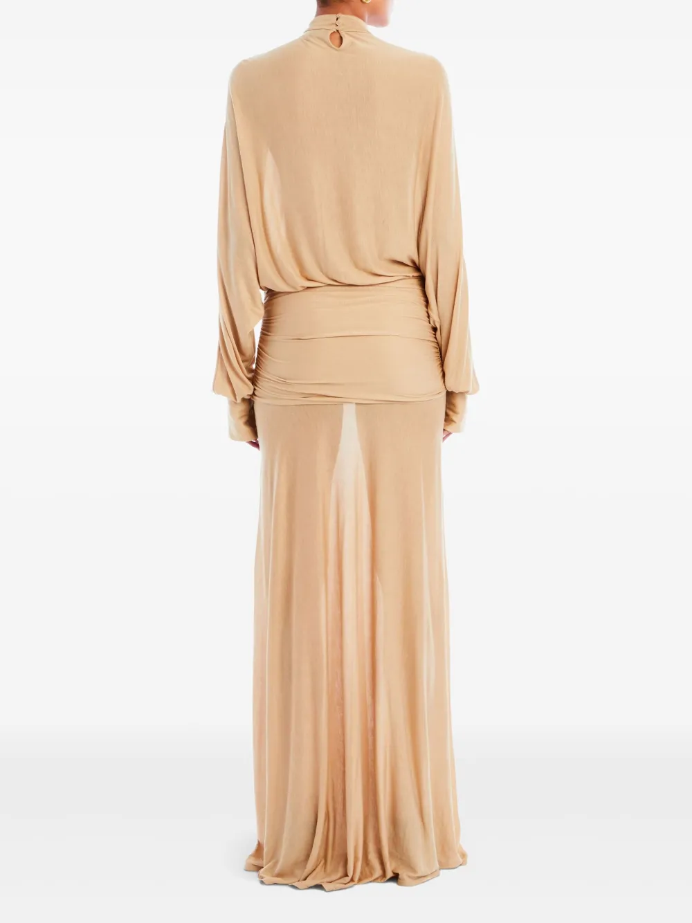 Ser.o.ya Swan Maxi Dress In Tan In Neutrals