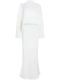 SER.O.YA Angel gown - White