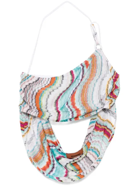 Missoni zigzag woven design top