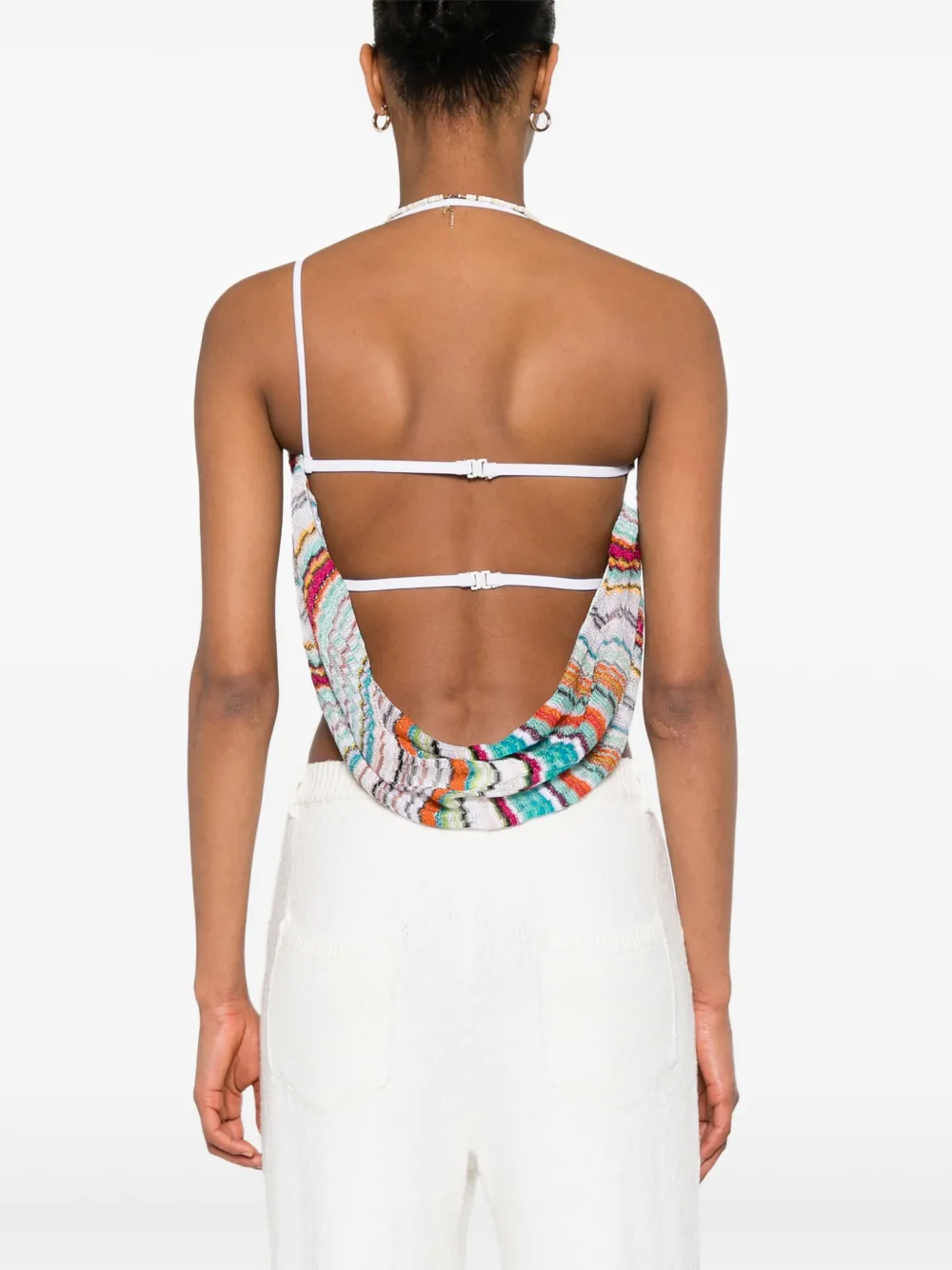 Missoni Top met zigzag patroon Wit