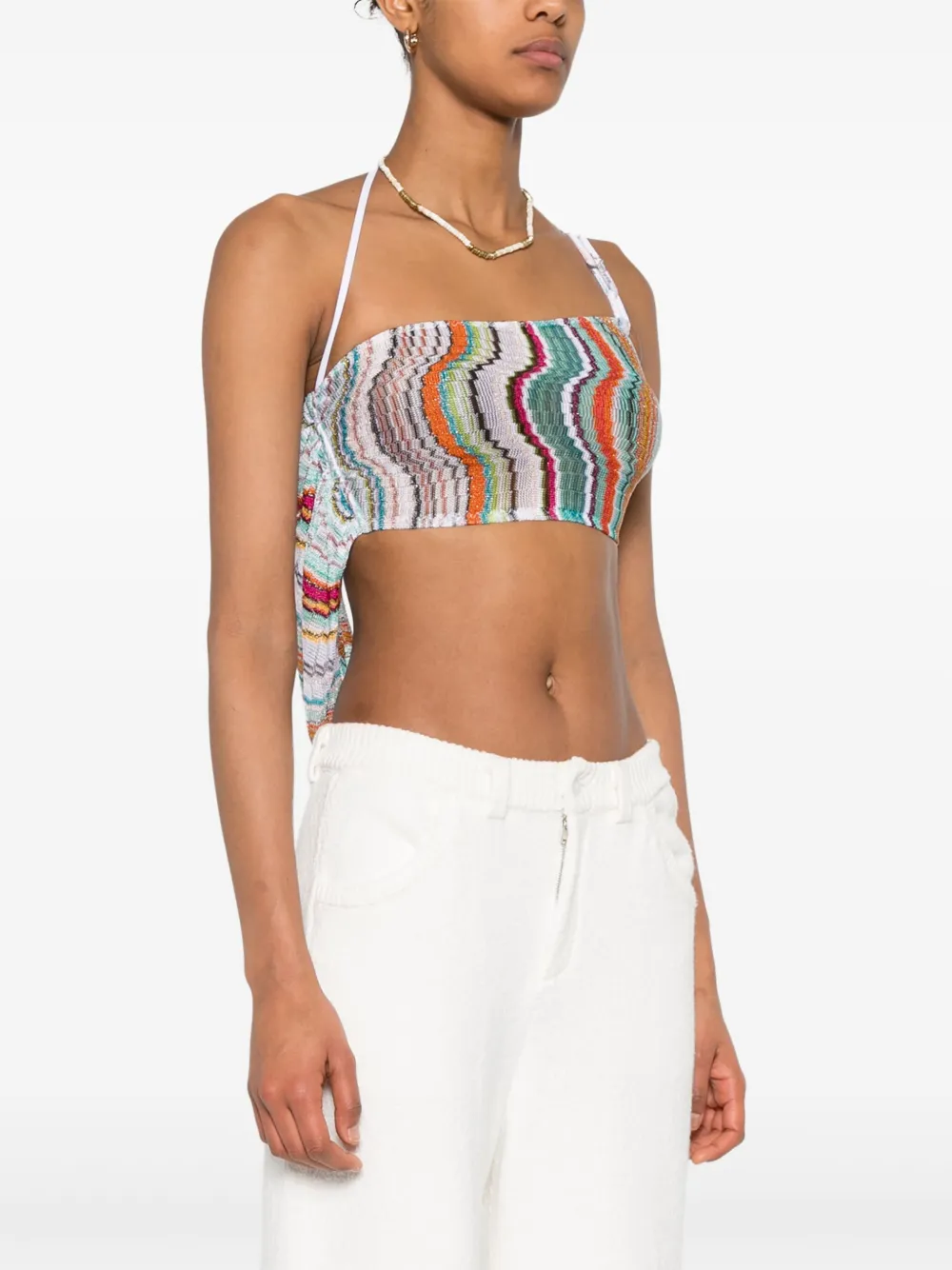 Missoni Top met zigzag patroon Wit