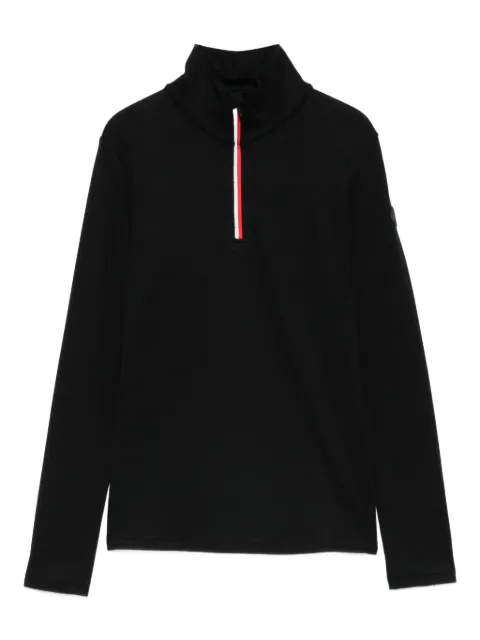 We Norwegians haut zippé à col montant