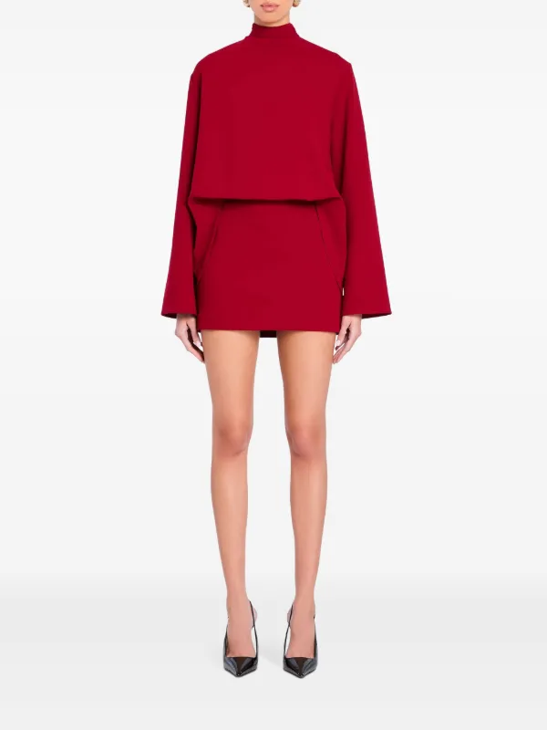 Abito Corto Mave Rosso FARFETCH IT